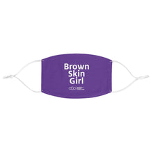 Load image into Gallery viewer, CGC Brown Skin Girl Face Mask - Purple