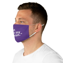 Load image into Gallery viewer, CGC I Want To Own My Own Brain Face Mask - Purple