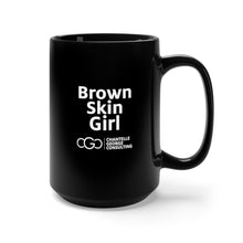 Load image into Gallery viewer, CGC Brown Skin Girl Black Mug 15oz