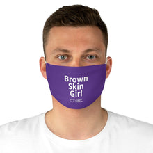 Load image into Gallery viewer, CGC Brown Skin Girl Face Mask - Purple
