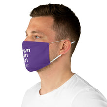 Load image into Gallery viewer, CGC Brown Skin Girl Face Mask - Purple
