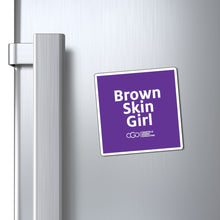 Load image into Gallery viewer, CGC Brown Skin Girl Magnet - Purple
