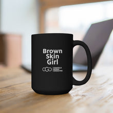 Load image into Gallery viewer, CGC Brown Skin Girl Black Mug 15oz
